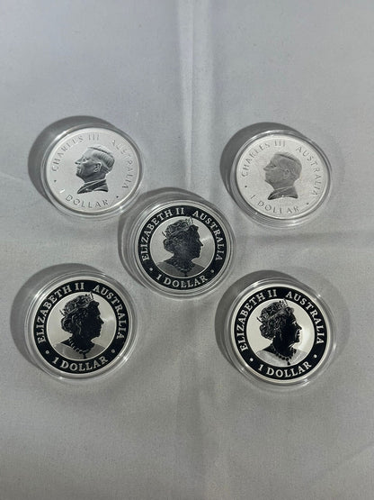 Kookaburra Collection (1990 - 2025) 1oz x 36