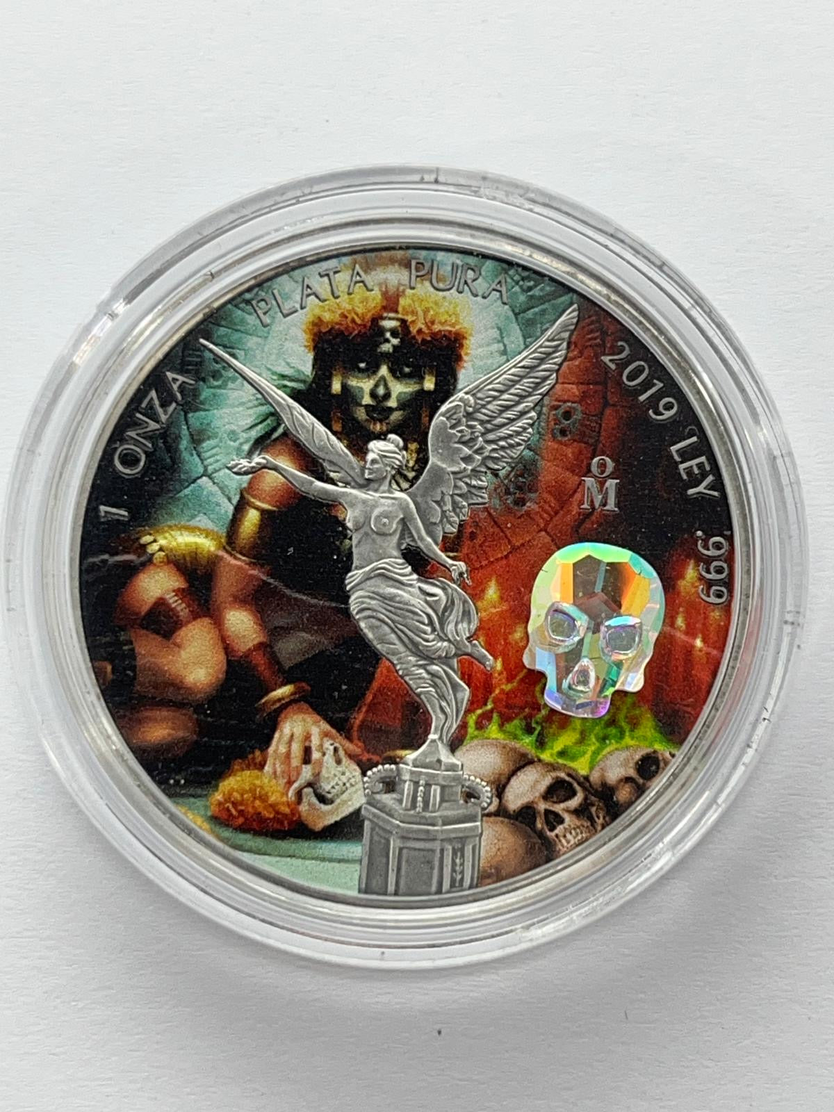 Crystal Skull Dia De Los Muertos #2 - 1  oz