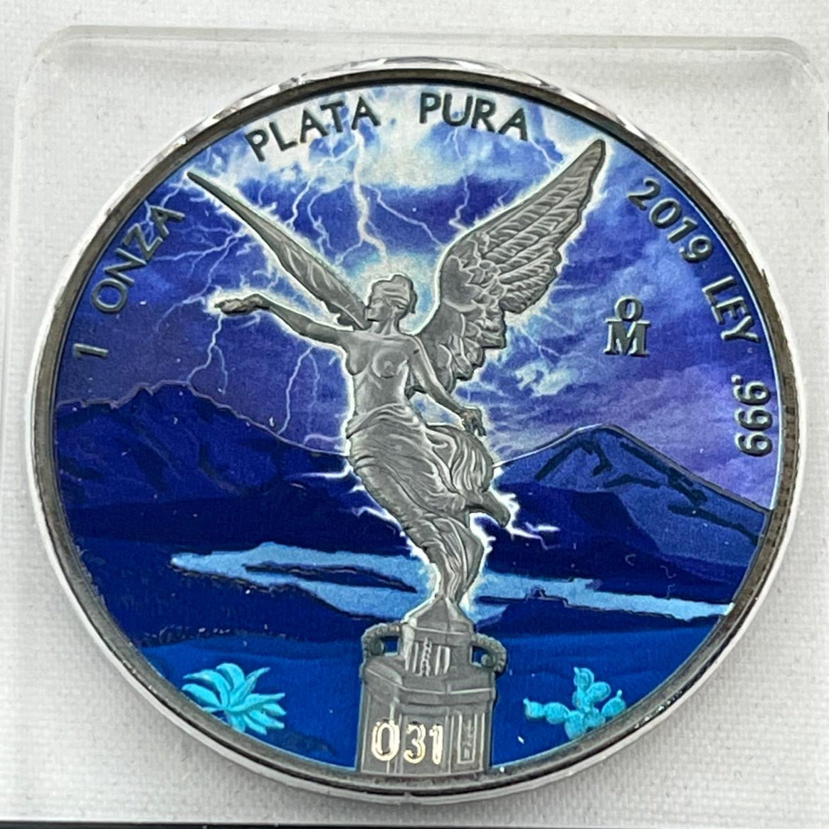 Mexican Libertad Landscapes Space Blue 1 oz