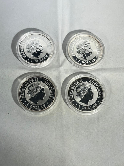 Kookaburra Collection (1990 - 2025) 1oz x 36