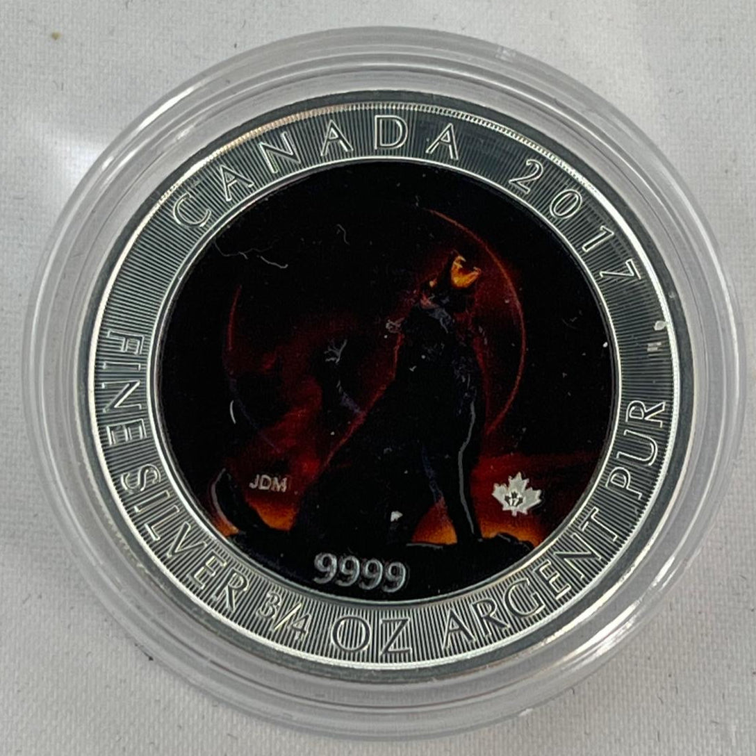 Colorized Wolf 1 oz