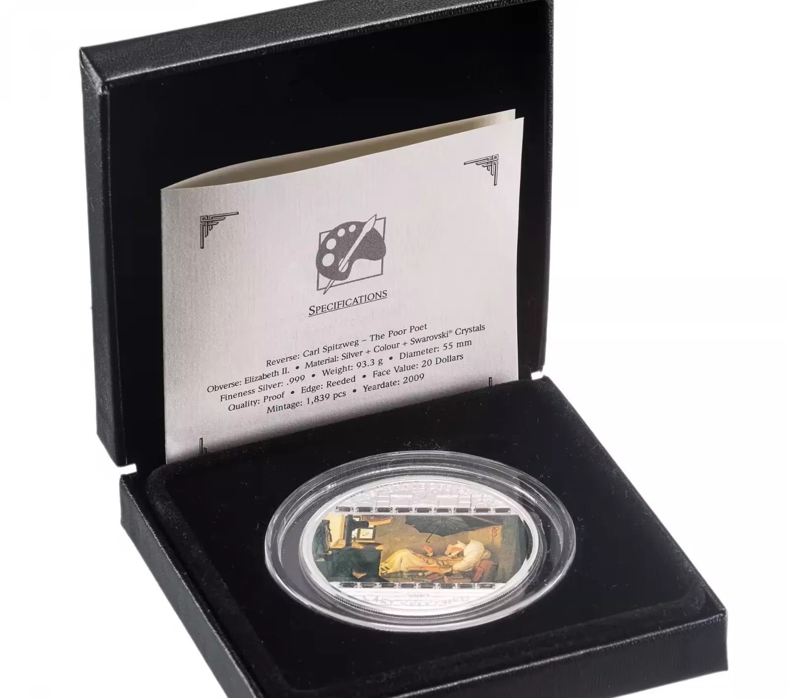 Masterpieces of Art - Carl Spitzweg: The Poor Poet 3 oz
