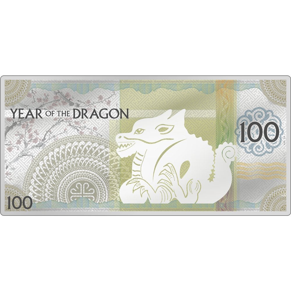 Mongolia - Lunar Collection 2024 – Year of the Dragon - 5 g