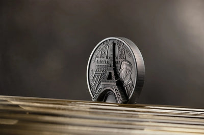 Cook Islands - Historical Monuments 2024 – Eiffel Tower - 2 oz