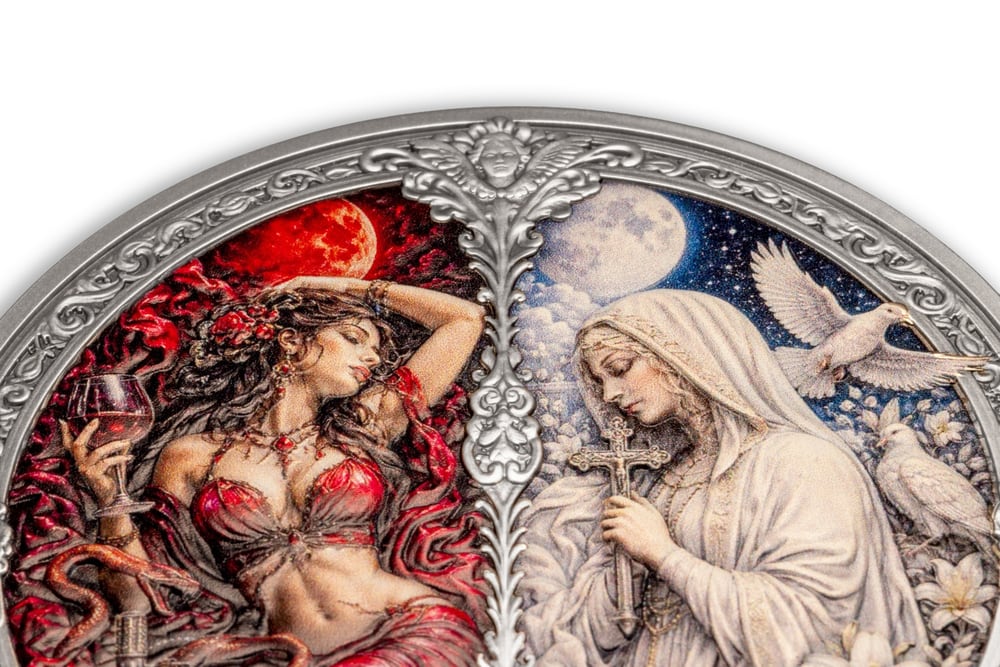 Niue - Seven Sins & Virtues - Lust vs Chastity