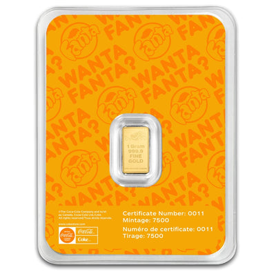 PAMP - Fanta - Gold bar
