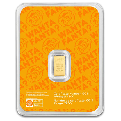 PAMP - Fanta - Gold bar