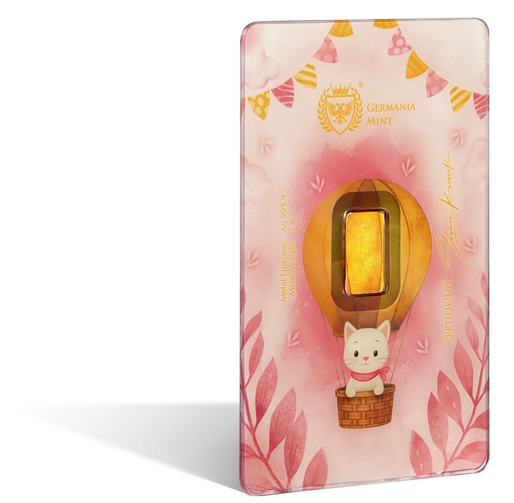 Germania Mint - Gold Bar - New Born Girl
