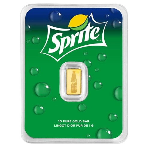 PAMP - Sprite 65th Anniversary - Gold bar