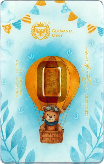 Germania Mint - Gold Bar - New Born Boy