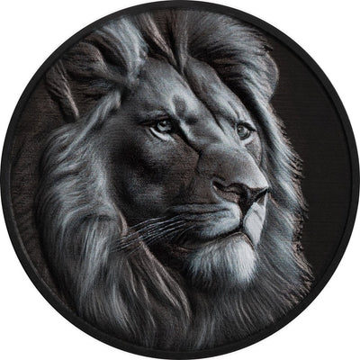 Cook Islands - Black and White – Lion