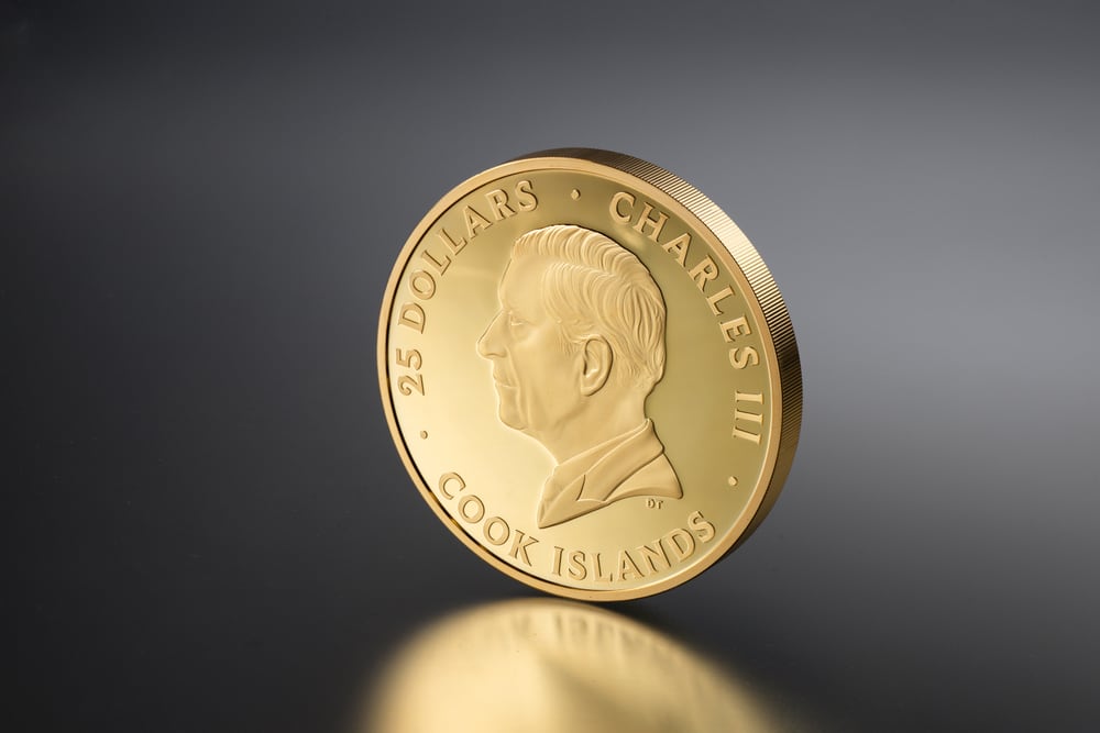 Cook Islands - Thunder Dragon 2026 – Partially Gilded