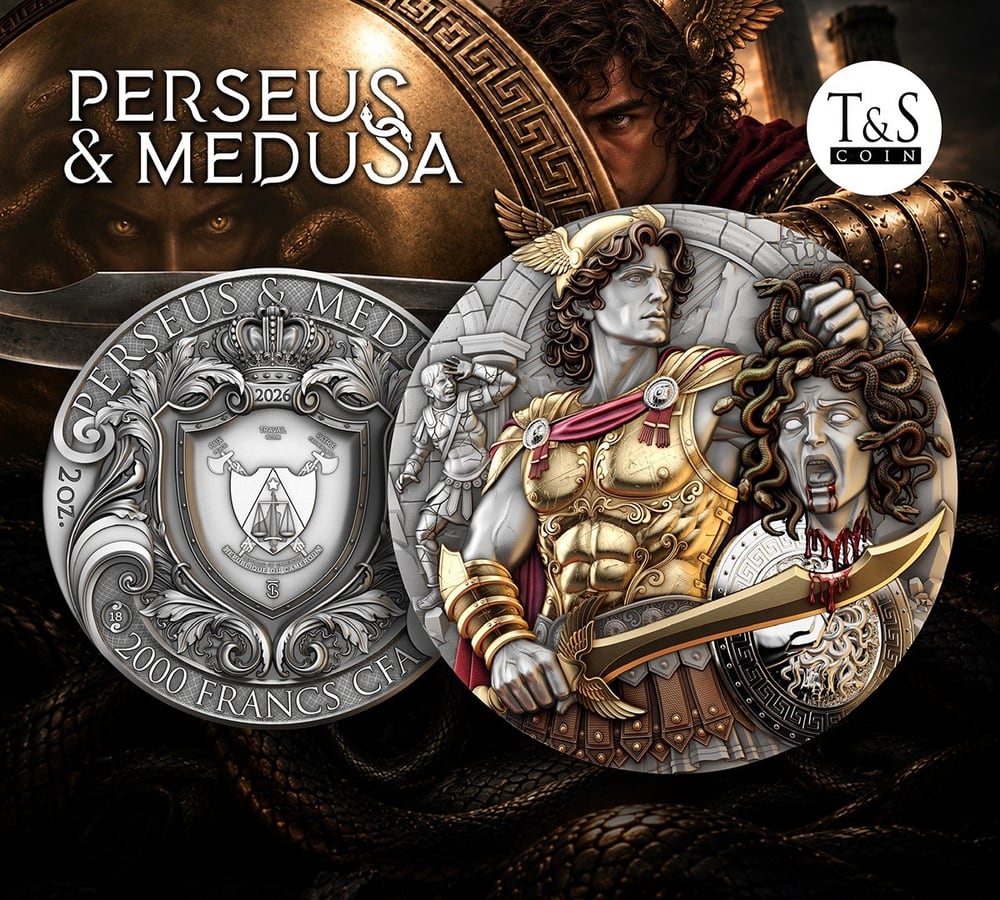 Cameroon - Perseus & Medusa