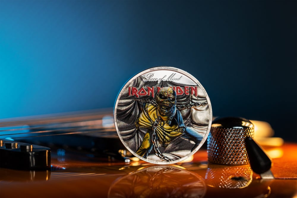 Cook Islands - Iron Maiden - Piece of Mind