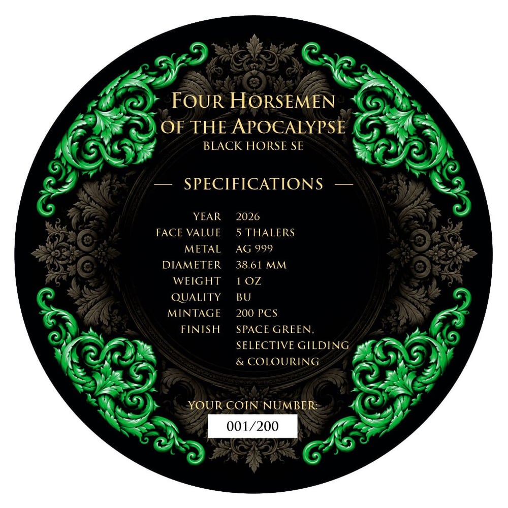 Carpathians - Black Horse - Special Edition Space Green