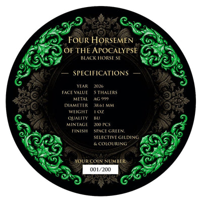 Carpathians - Black Horse - Special Edition Space Green
