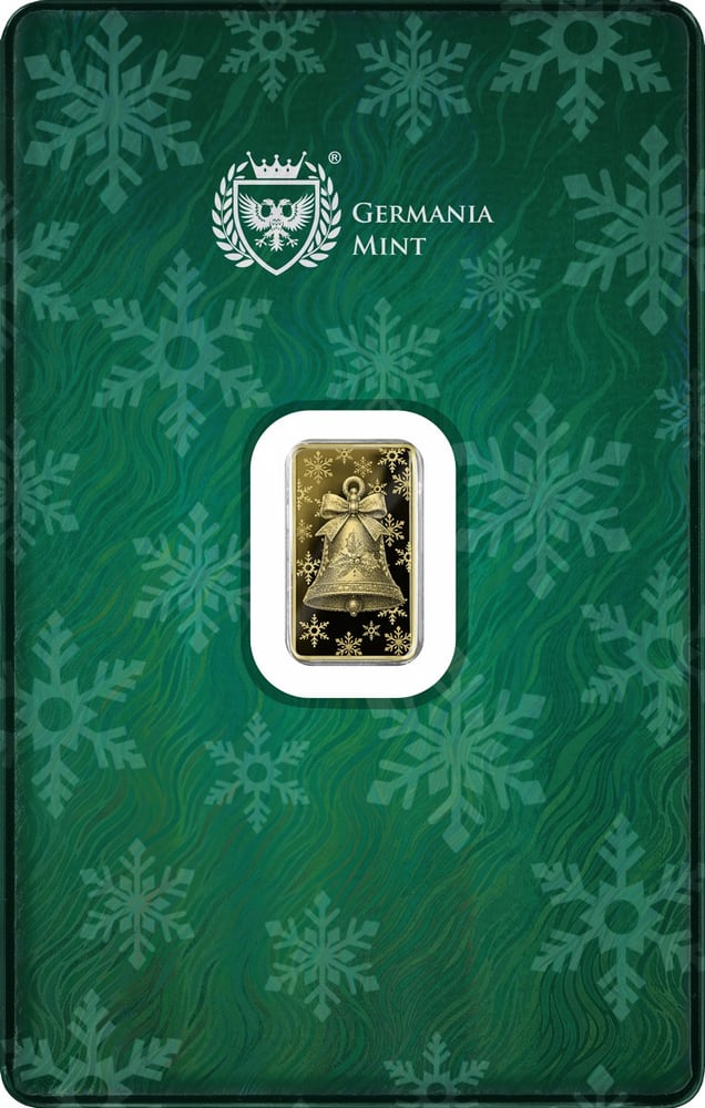 Germania Mint - Christmas Bell - Gold