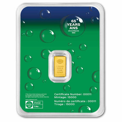 PAMP - Sprite 65th Anniversary - Gold bar