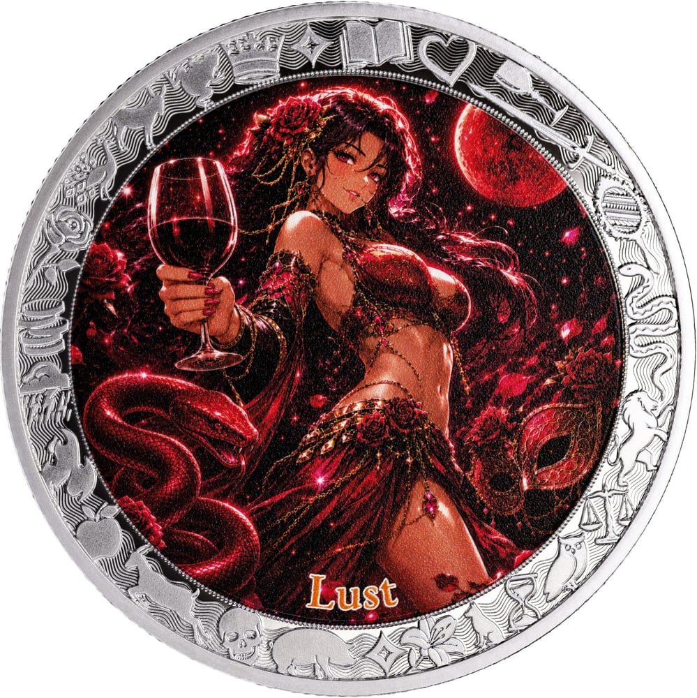 Niue - Seven Sins & Virtues - Lust