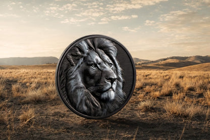 Cook Islands - Black and White – Lion