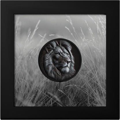 Cook Islands - Black and White – Lion