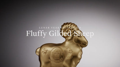 Mongolia - Lunar Year Collection – Fluffy Gilded Sheep