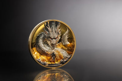 Cook Islands - Thunder Dragon 2026 – Partially Gilded
