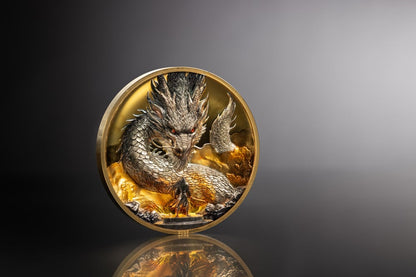 Cook Islands - Thunder Dragon 2026 – Partially Gilded