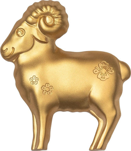 Mongolia - Lunar Year Collection – Fluffy Gilded Sheep
