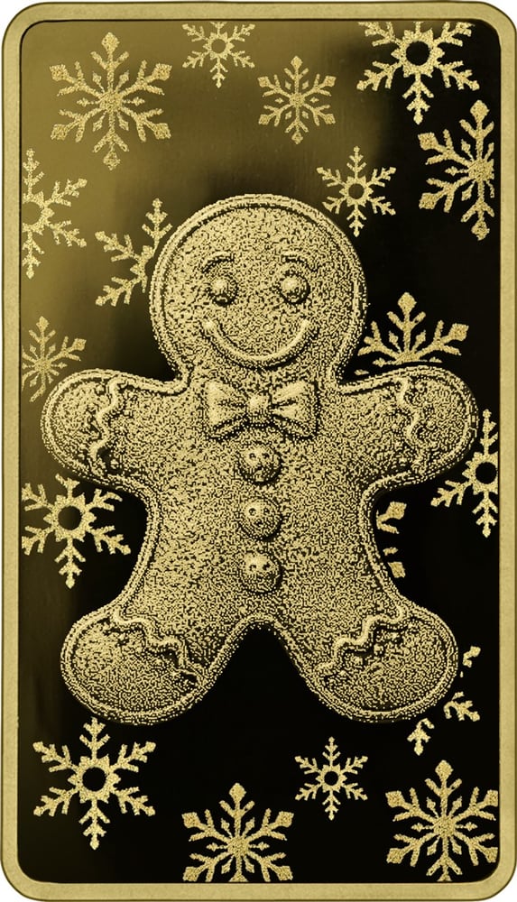 Germania Mint - Gingerbread Man - Gold