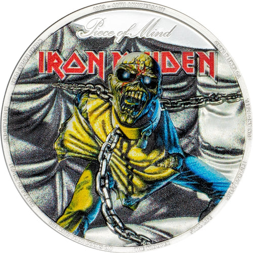 Cook Islands - Iron Maiden - Piece of Mind
