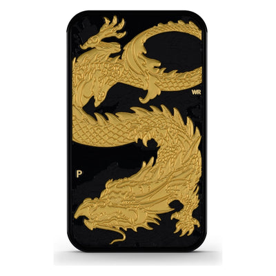 Australia - Rectangle Dragon - Oriens - Ruthenium & 24 k Gold