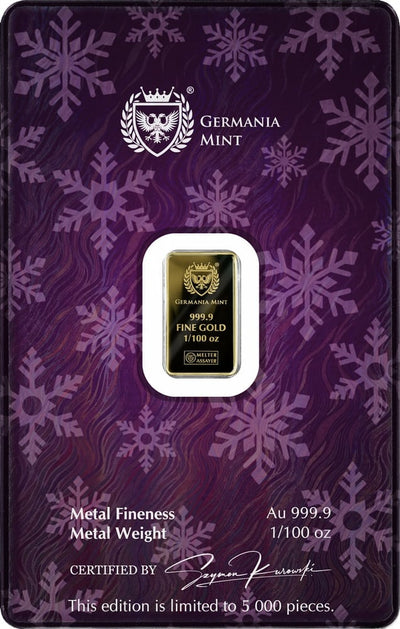 Germania Mint - Gingerbread Man - Gold