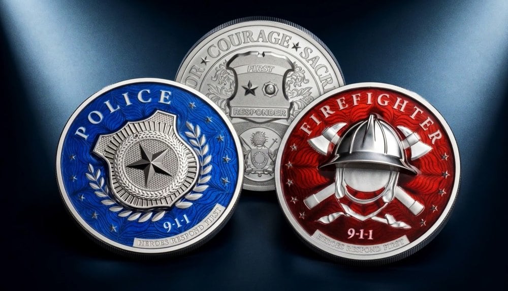 Cook Islands - First Responders – Silver Set