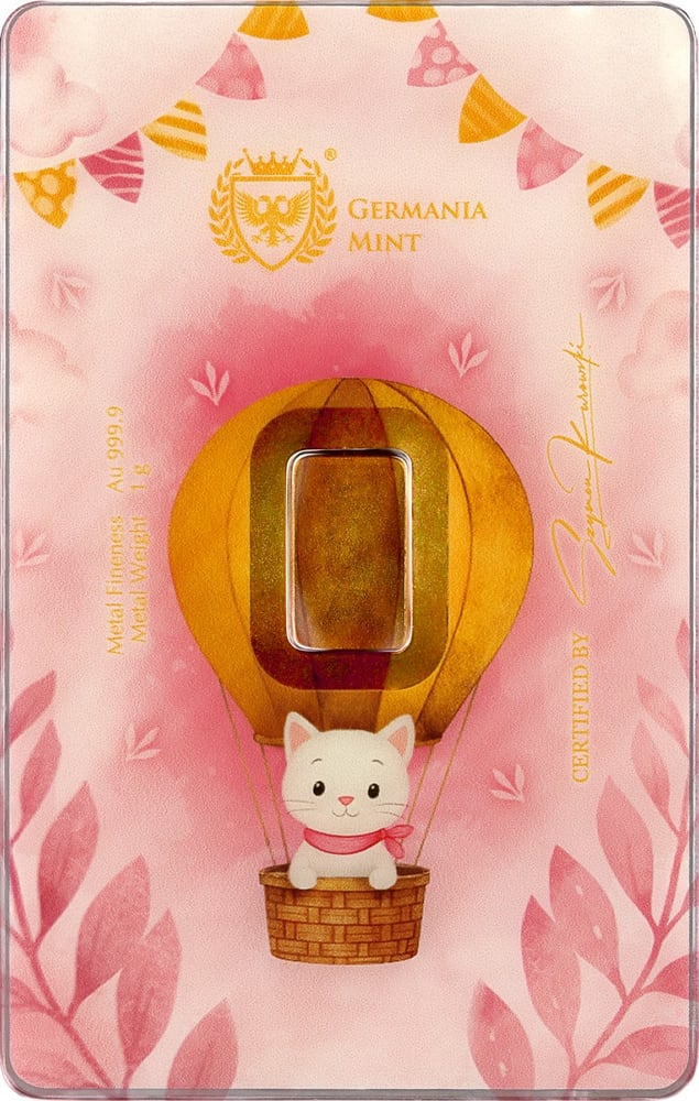 Germania Mint - Gold Bar - New Born Girl
