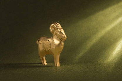 Mongolia - Lunar Year Collection – Fluffy Gilded Sheep