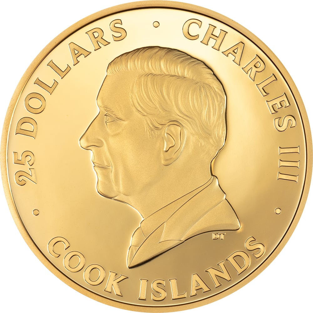 Cook Islands - Thunder Dragon 2026 – Partially Gilded
