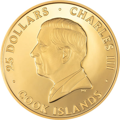Cook Islands - Thunder Dragon 2026 – Partially Gilded