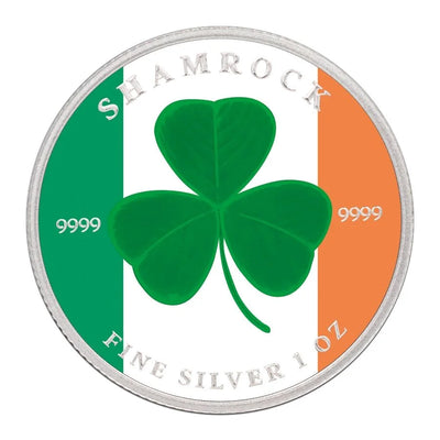 Niue - Shamrock Green Irish Flag Colorized