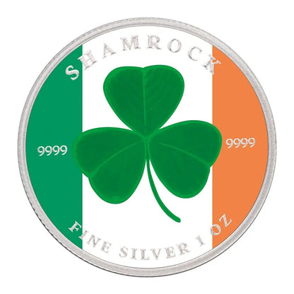 Niue - Shamrock Green Irish Flag Colorized