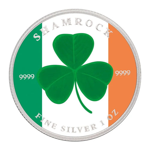 Niue - Shamrock Green Irish Flag Colorized
