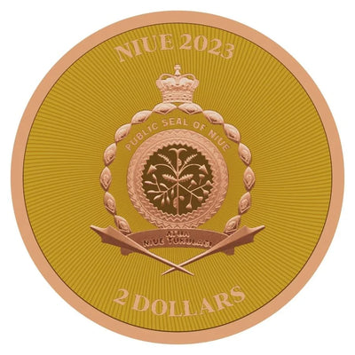 Niue - Lucky Clover Rose Gold 24kt