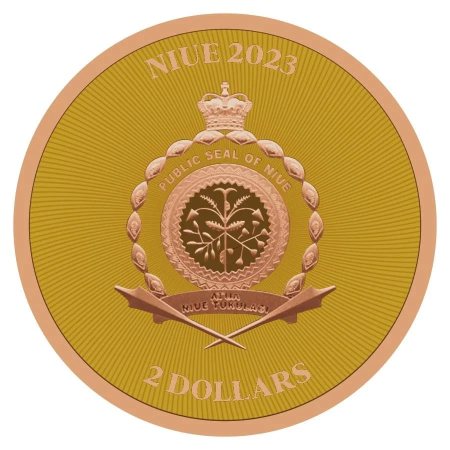 Niue - Lucky Clover Rose Gold 24kt