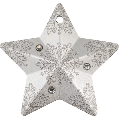 Cook Islands - Holiday Ornaments 2025 – Winter Forest - Gilded - 1 oz