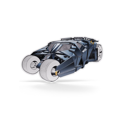 Niue - DC - Batman begins. The Tumbler With Chase