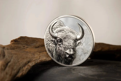 Mongolia - Wild Mongolia 2025 – Bison - Final Edition – Silver 3 oz
