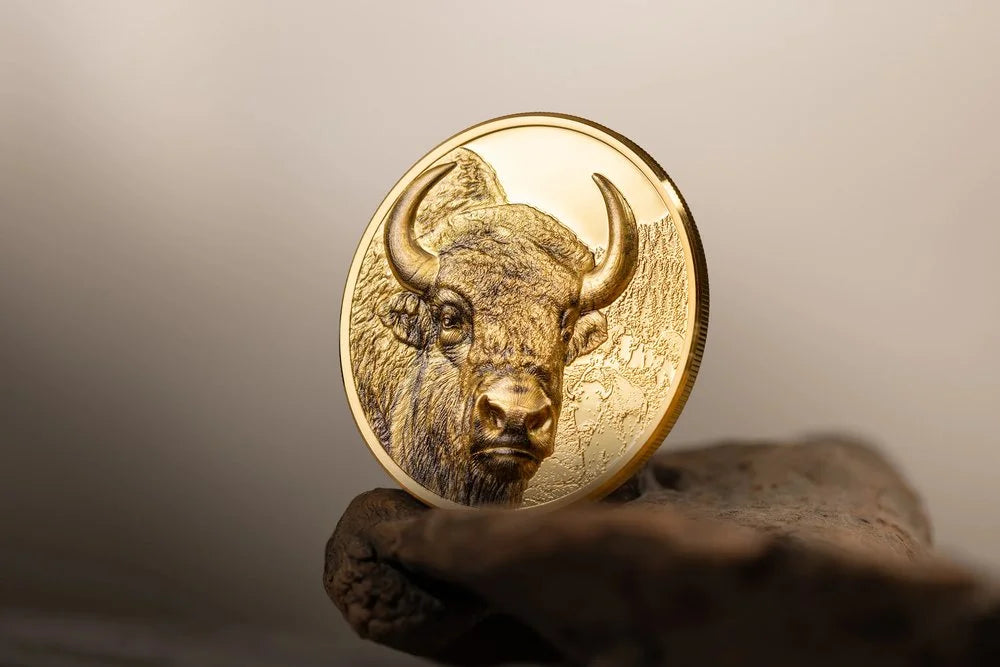 Mongolia - Wild Mongolia 2025 – Bison - Final Edition – Gold - 1 oz