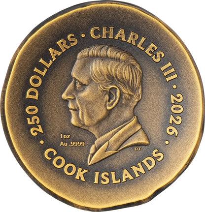 Cook Islands - Numismatic Icons 2026 – Krios – Gold - 1 oz