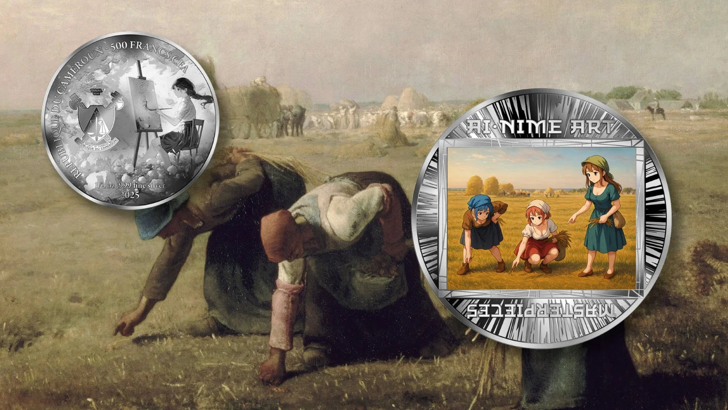 Cameroon - The Gleaners – AI•NIME Art series