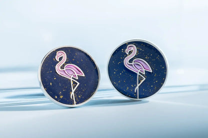 Cook Islands - Line Art 2026 – Flamingo - 1 oz
